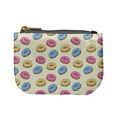 Donuts Pattern Mini Coin Purse by Valentinaart