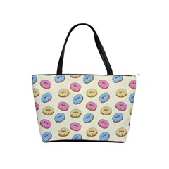 Donuts Pattern Classic Shoulder Handbag by Valentinaart