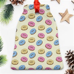 Donuts Pattern Bell Ornament (two Sides) by Valentinaart