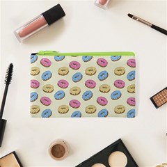 Donuts Pattern Cosmetic Bag (xs) by Valentinaart