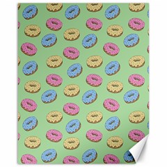 Donuts pattern Canvas 16  x 20 