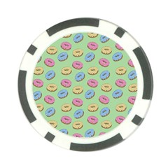 Donuts pattern Poker Chip Card Guard