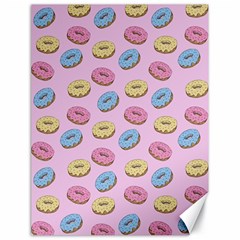 Donuts pattern Canvas 18  x 24 