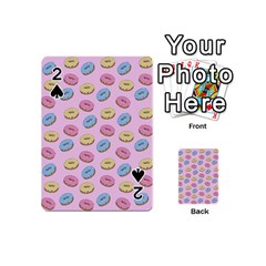 Donuts Pattern Playing Cards 54 (mini) by Valentinaart