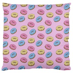 Donuts pattern Standard Flano Cushion Case (One Side)