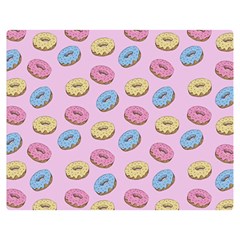 Donuts pattern Double Sided Flano Blanket (Medium) 