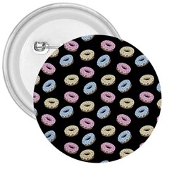 Donuts Pattern 3  Buttons by Valentinaart