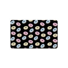 Donuts Pattern Magnet (name Card) by Valentinaart