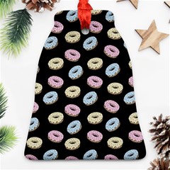 Donuts Pattern Ornament (bell) by Valentinaart