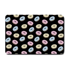 Donuts Pattern Small Doormat  by Valentinaart