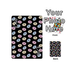 Donuts Pattern Playing Cards 54 (mini) by Valentinaart