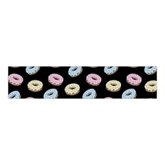 Donuts Pattern Velvet Scrunchie by Valentinaart