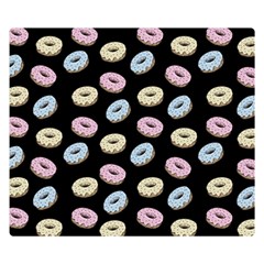 Donuts Pattern Double Sided Flano Blanket (small)  by Valentinaart