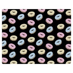 Donuts Pattern Double Sided Flano Blanket (medium)  by Valentinaart