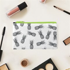 Pineapple Pattern Cosmetic Bag (xs) by Valentinaart