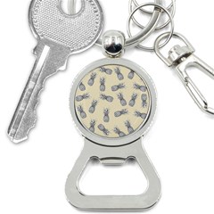 Pineapple Pattern Bottle Opener Key Chains by Valentinaart