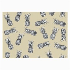 Pineapple Pattern Large Glasses Cloth by Valentinaart