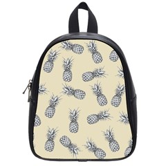 Pineapple Pattern School Bag (small) by Valentinaart