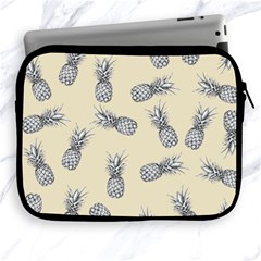 Pineapple Pattern Apple Ipad 2/3/4 Zipper Cases by Valentinaart