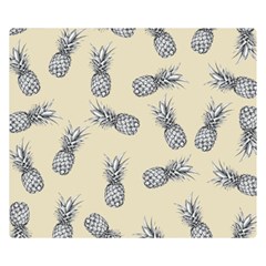 Pineapple Pattern Double Sided Flano Blanket (small)  by Valentinaart