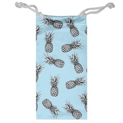 Pineapple Pattern Jewelry Bag by Valentinaart