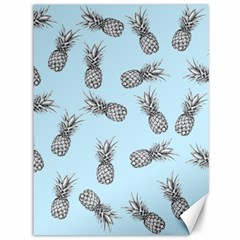 Pineapple Pattern Canvas 36  X 48  by Valentinaart