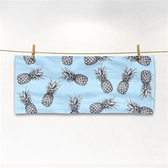 Pineapple Pattern Hand Towel by Valentinaart