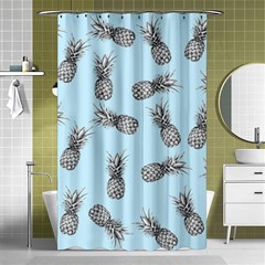 Pineapple Pattern Shower Curtain 48  X 72  (small)  by Valentinaart