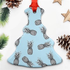 Pineapple Pattern Christmas Tree Ornament (two Sides)