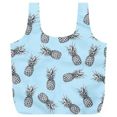 Pineapple Pattern Full Print Recycle Bag (xl) by Valentinaart