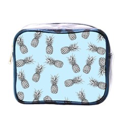 Pineapple Pattern Mini Toiletries Bag (one Side) by Valentinaart