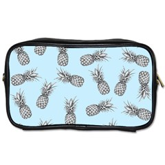 Pineapple Pattern Toiletries Bag (one Side) by Valentinaart