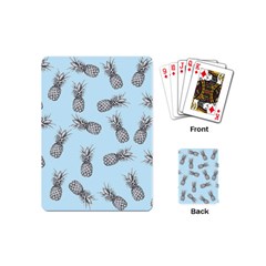 Pineapple Pattern Playing Cards (mini) by Valentinaart