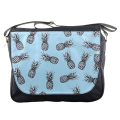 Pineapple Pattern Messenger Bag by Valentinaart