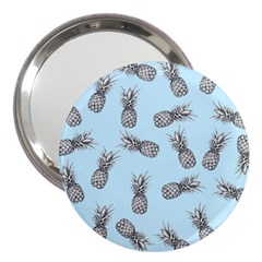 Pineapple Pattern 3  Handbag Mirrors by Valentinaart