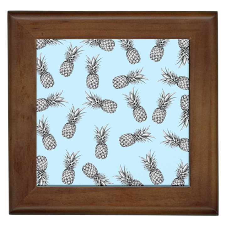 Pineapple pattern Framed Tiles