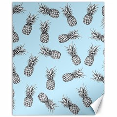 Pineapple Pattern Canvas 16  X 20  by Valentinaart