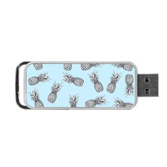 Pineapple Pattern Portable Usb Flash (two Sides) by Valentinaart