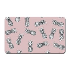 Pineapple Pattern Magnet (rectangular) by Valentinaart