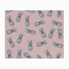 Pineapple Pattern Small Glasses Cloth (2-side) by Valentinaart