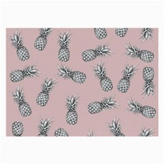 Pineapple Pattern Large Glasses Cloth by Valentinaart