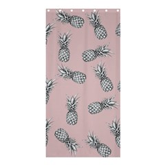 Pineapple Pattern Shower Curtain 36  X 72  (stall)  by Valentinaart