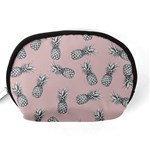 Pineapple pattern Accessory Pouch (Medium) Back