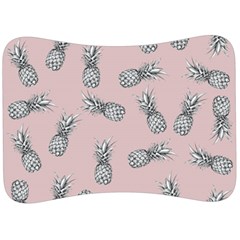 Pineapple Pattern Velour Seat Head Rest Cushion by Valentinaart