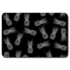 Pineapple Pattern Large Doormat  by Valentinaart