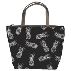 Pineapple Pattern Bucket Bag by Valentinaart