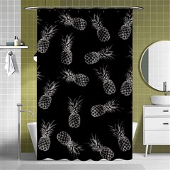 Pineapple Pattern Shower Curtain 48  X 72  (small)  by Valentinaart