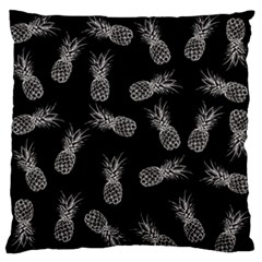 Pineapple Pattern Large Flano Cushion Case (one Side) by Valentinaart