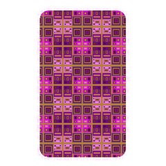 Mod Pink Purple Yellow Square Pattern Memory Card Reader (rectangular)