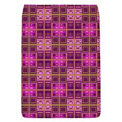 Mod Pink Purple Yellow Square Pattern Removable Flap Cover (s)